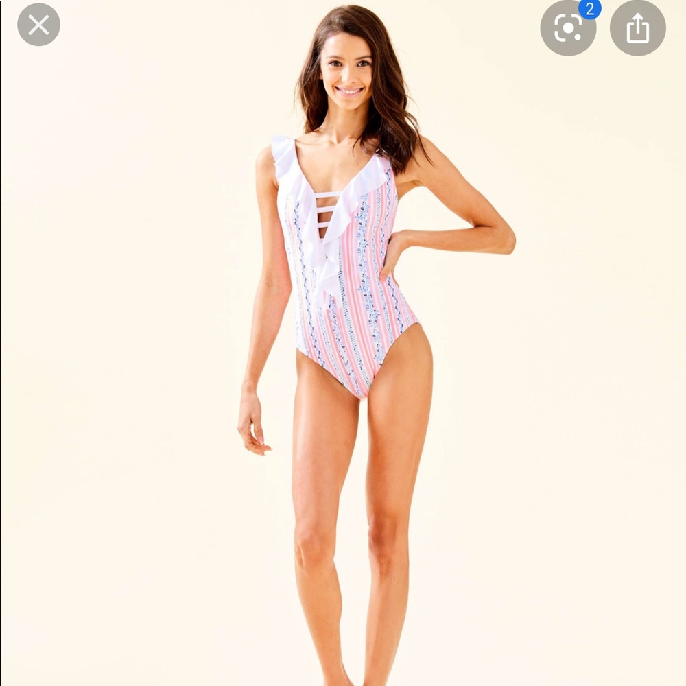 NWT Lilly Pulitzer Carmen One piece swimsuit - Picture 3 of 15